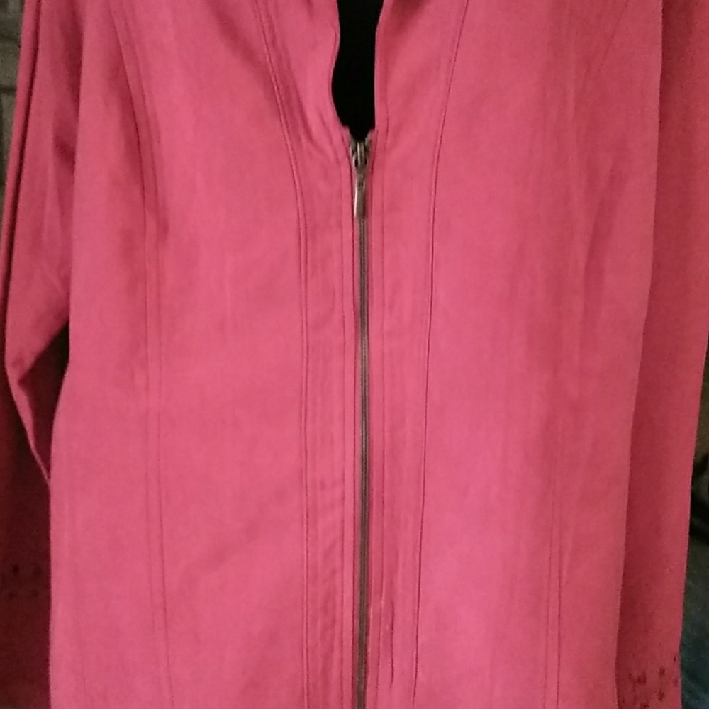 Bright Red Jacket - Picture 7 of 7